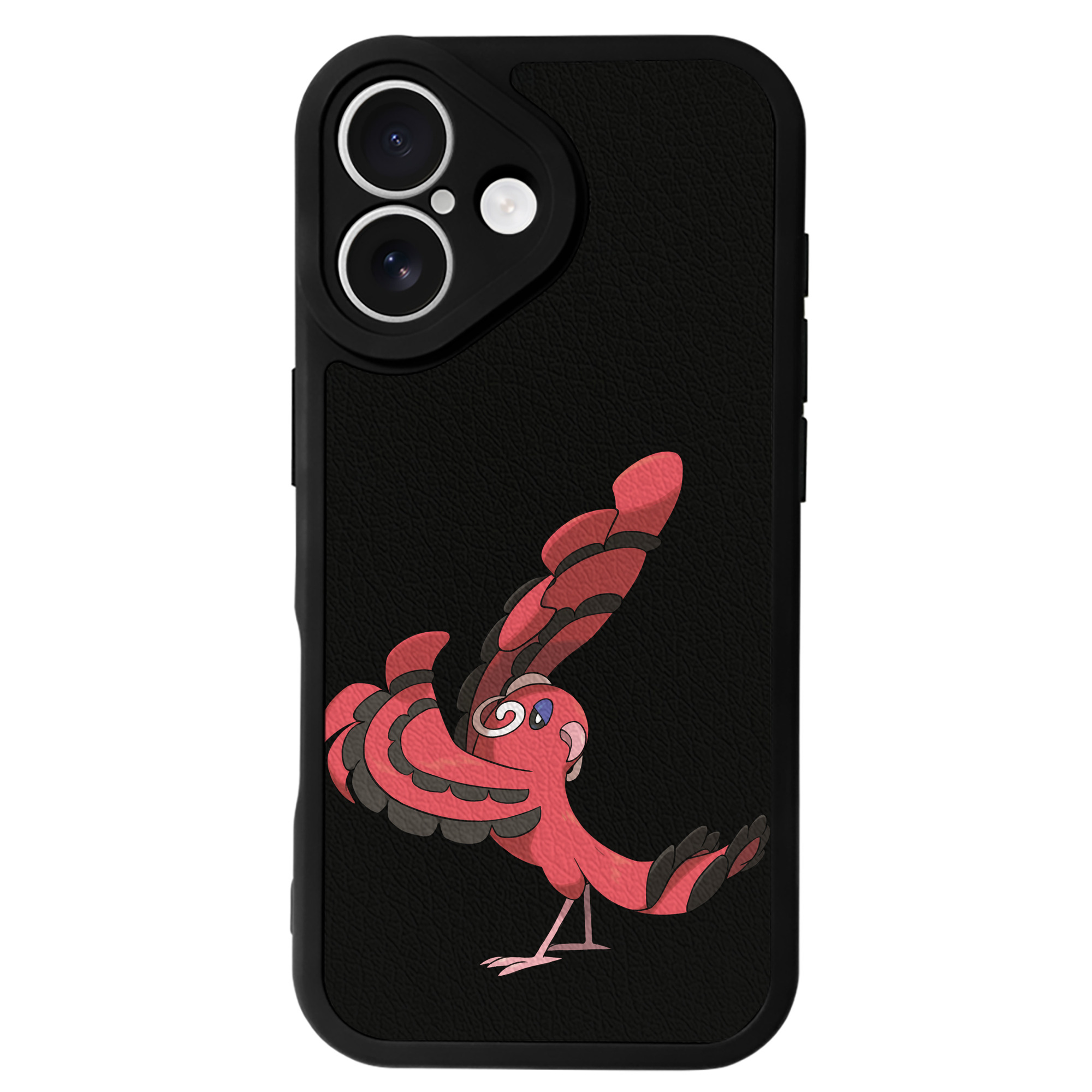 （画像用） ポケットモンスター Pokémon 【iPhone 16シリーズ対応】シリコンスマホケース（レザー調） 材質：シリコン